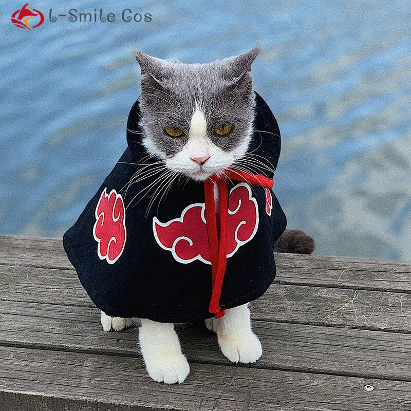 Crimson Cloud Pet Cape
