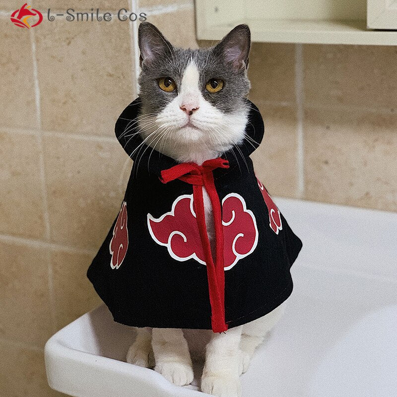 Crimson Cloud Pet Cape