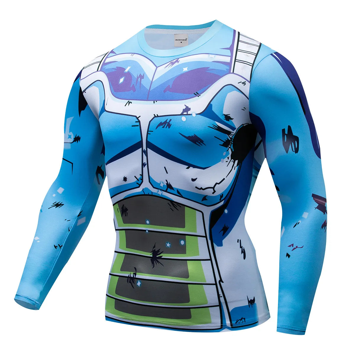 3D Muscle Print Compression Shirt