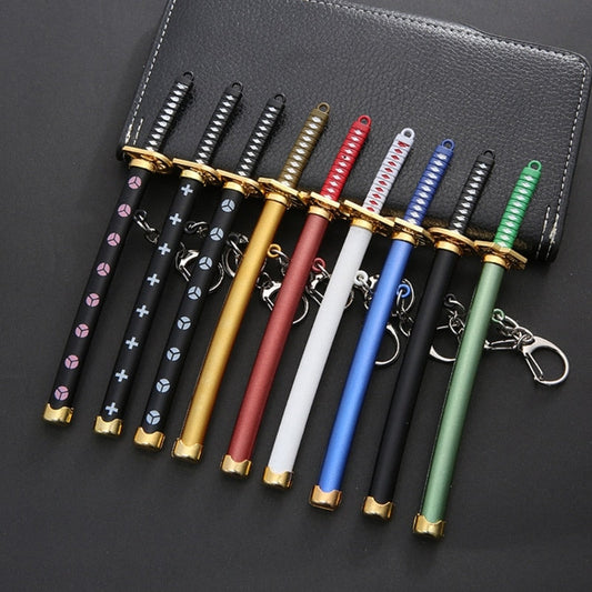 Blade Master Keychain – Tactical Katana Charm"