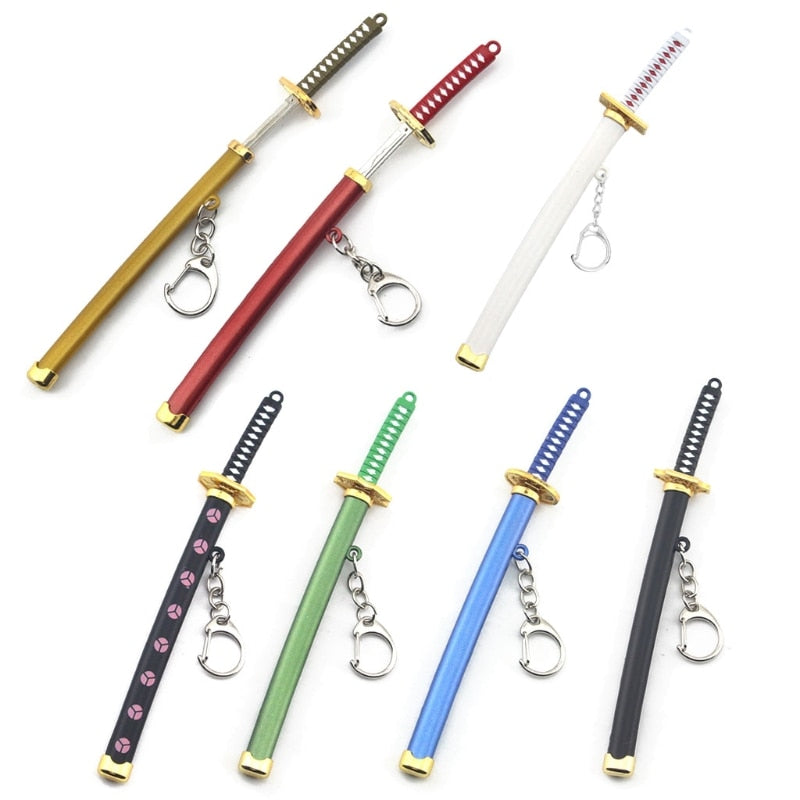 Blade Master Keychain – Tactical Katana Charm"