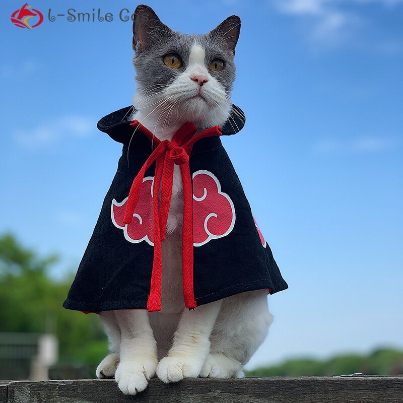 Crimson Cloud Pet Cape