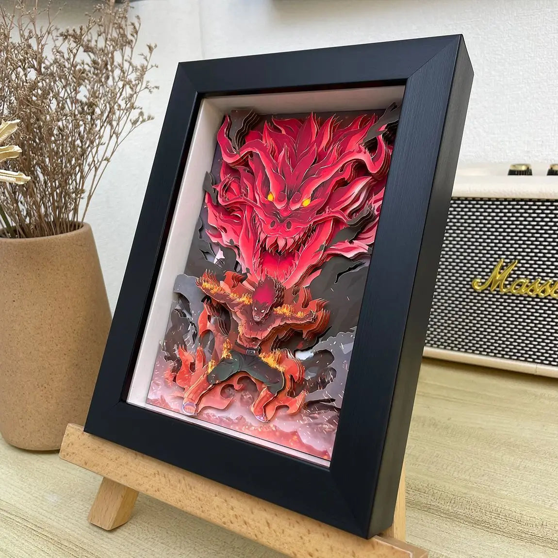 3D Anime Ninja Art Painting