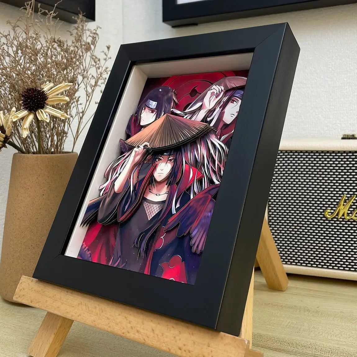 3D Anime Ninja Art Painting