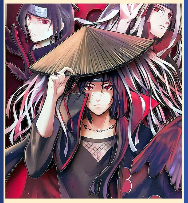 3D Anime Ninja Art Painting
