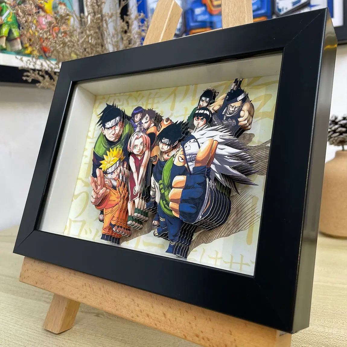 3D Anime Ninja Art Painting