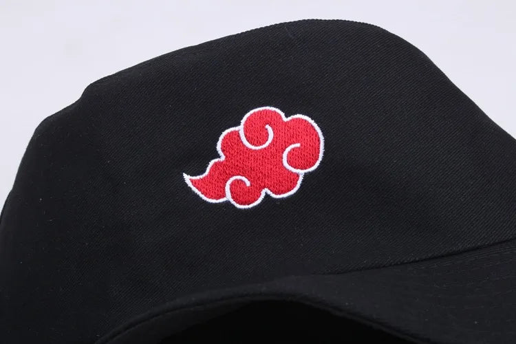 Red Cloud Print Bucket Hat