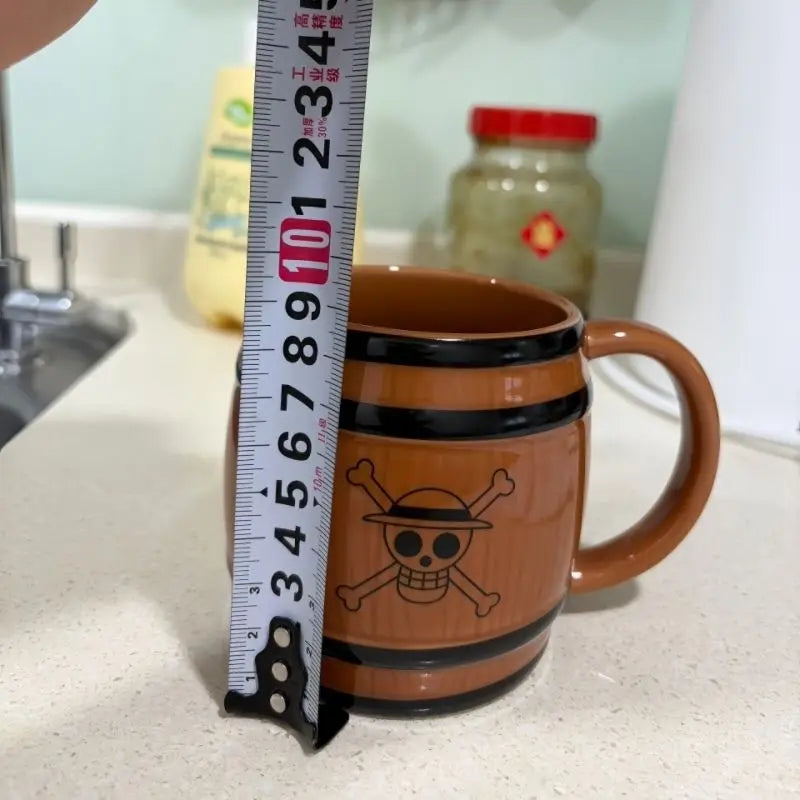 One Piece Straw Hat Fleet Barrel Mug