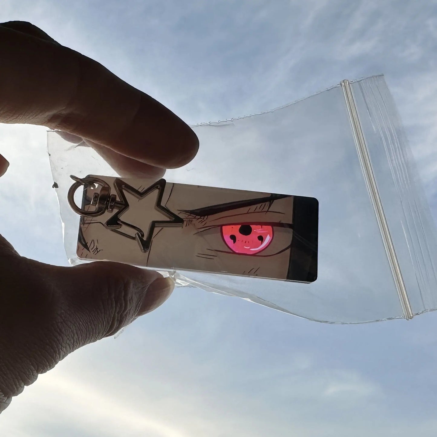 Shinobi Eye Glow Keychain