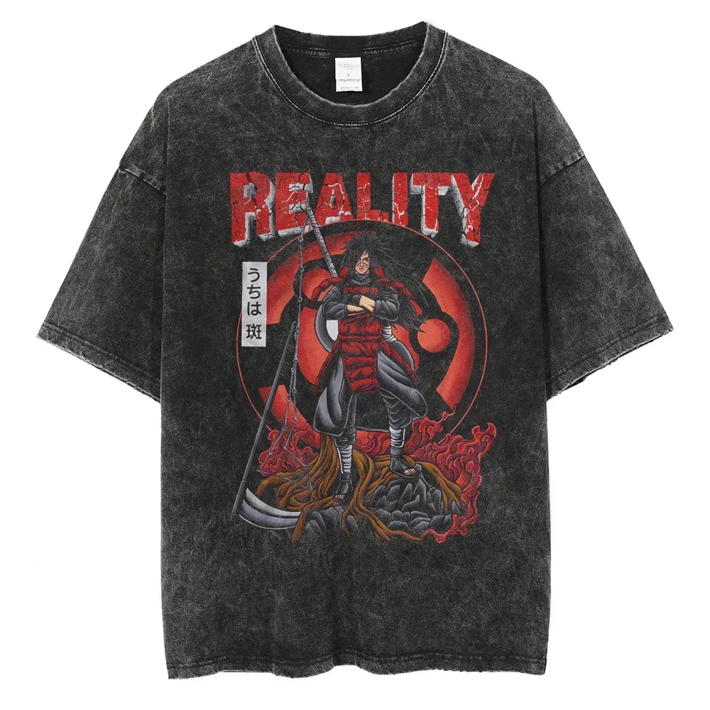 Vintage Anime Print T-Shirt