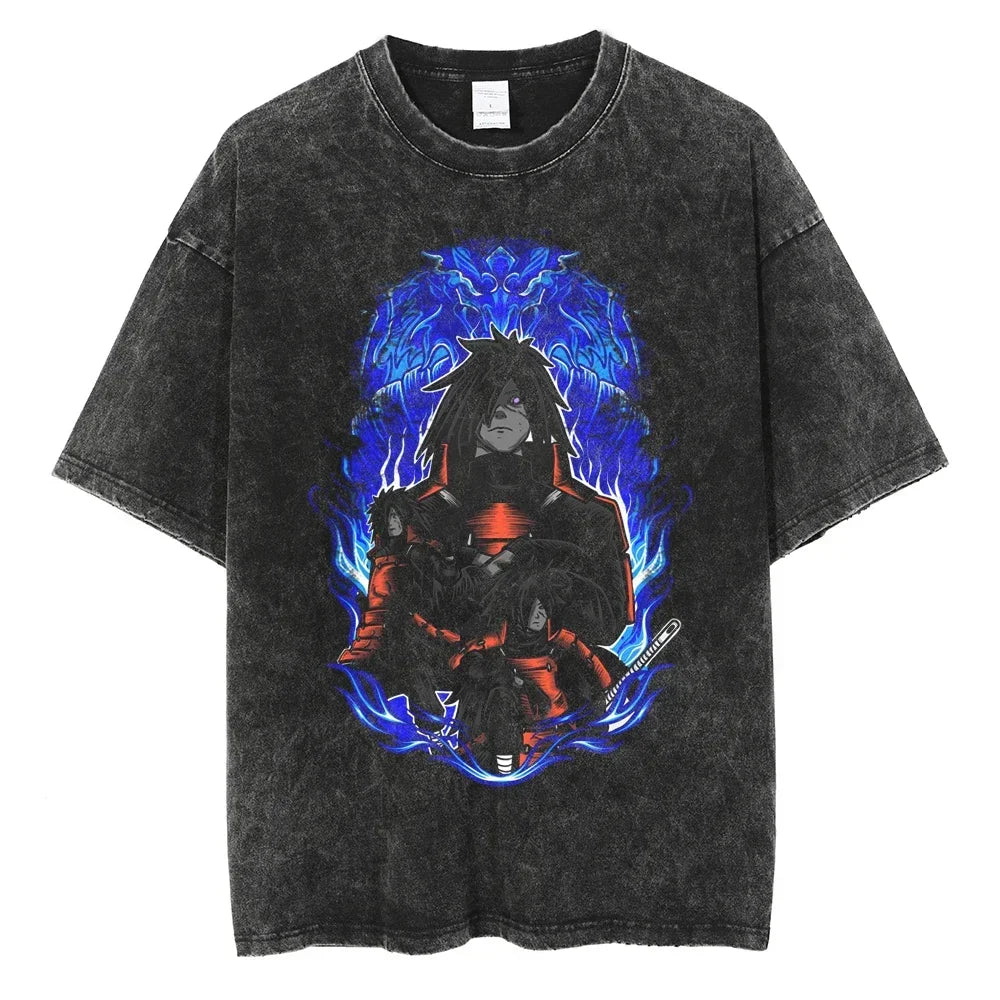 Vintage Anime Print T-Shirt