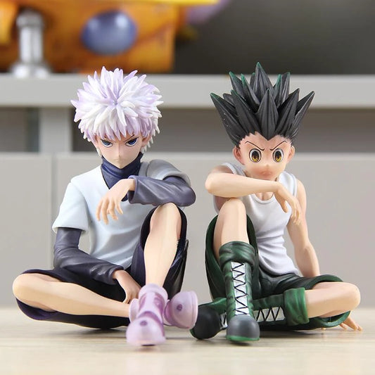Hunter Duo Sitting Pose Figures