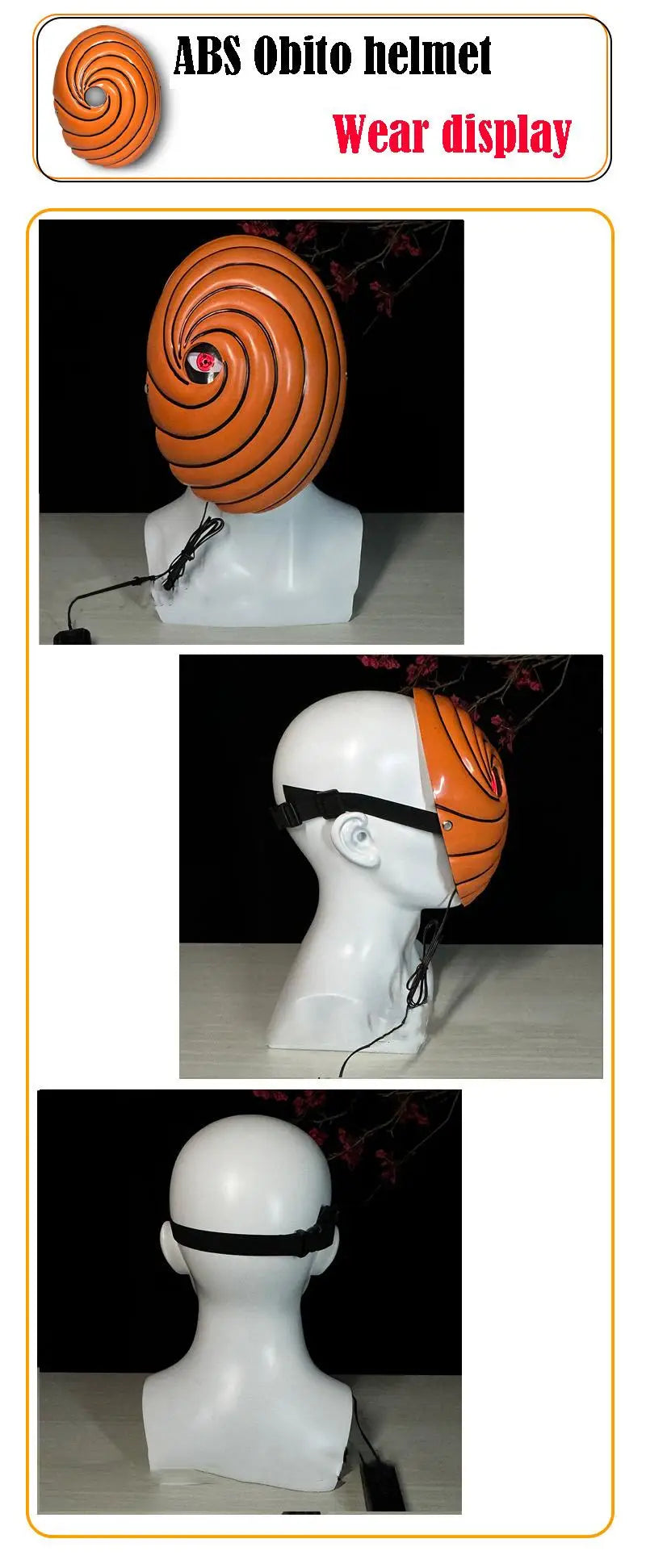 Phantom Mask with LED Glow