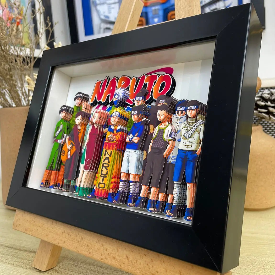 3D Anime Ninja Art Painting