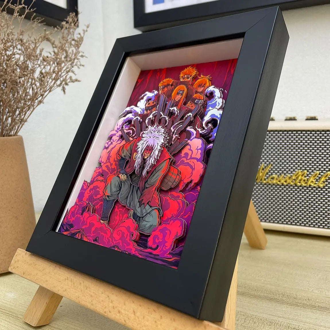 3D Anime Ninja Art Painting