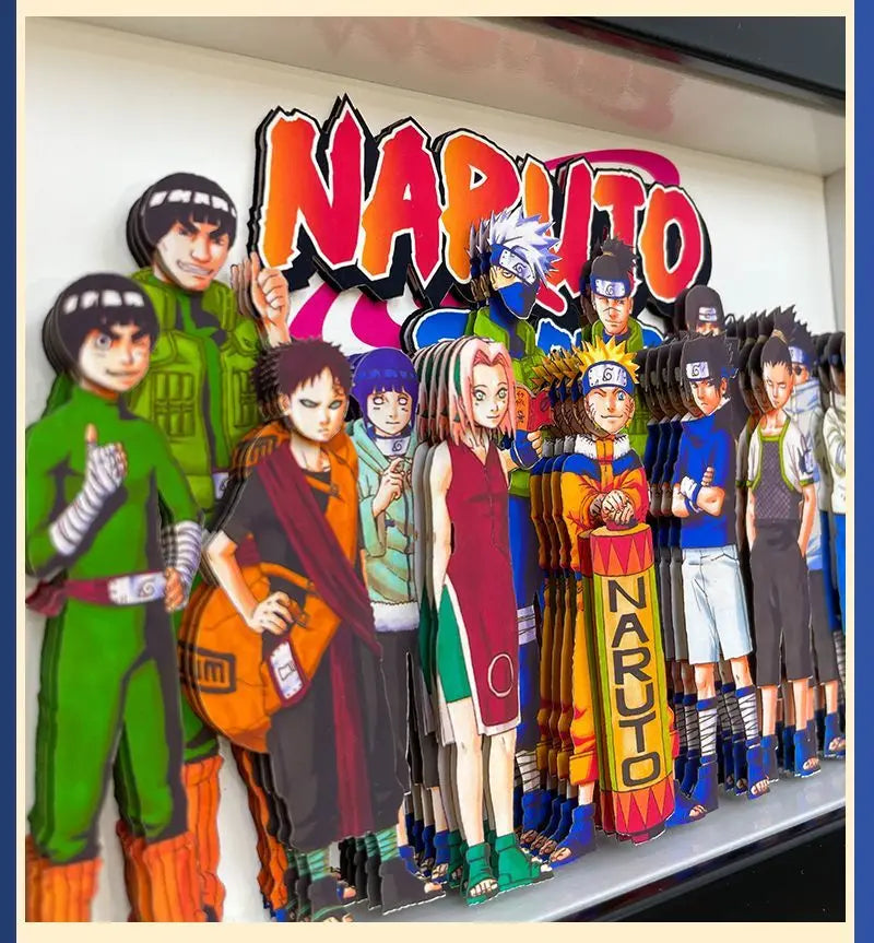3D Anime Ninja Art Painting