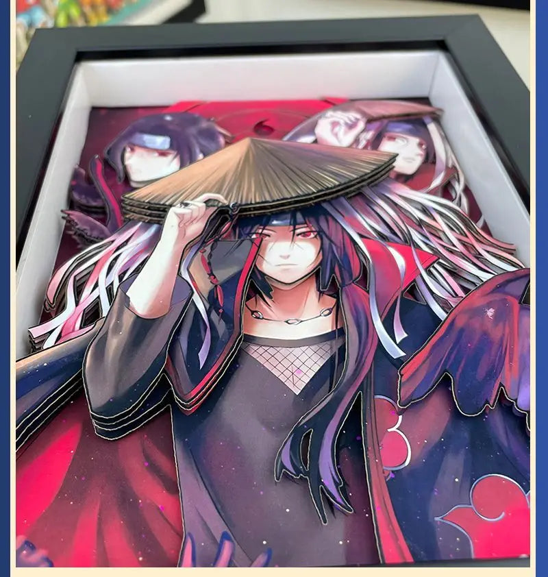 3D Anime Ninja Art Painting