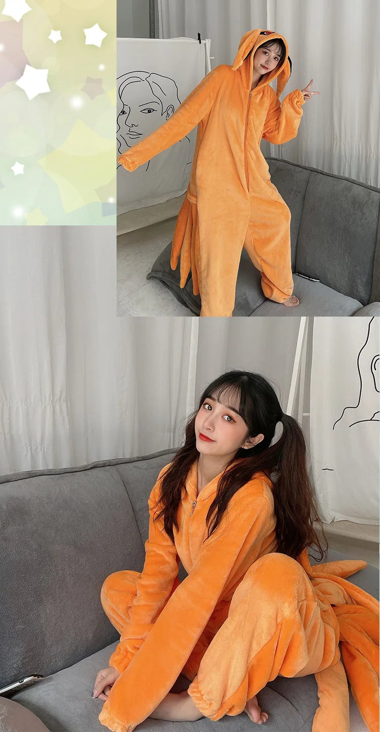 Nine-Tailed Fox Kigurumi Onesie
