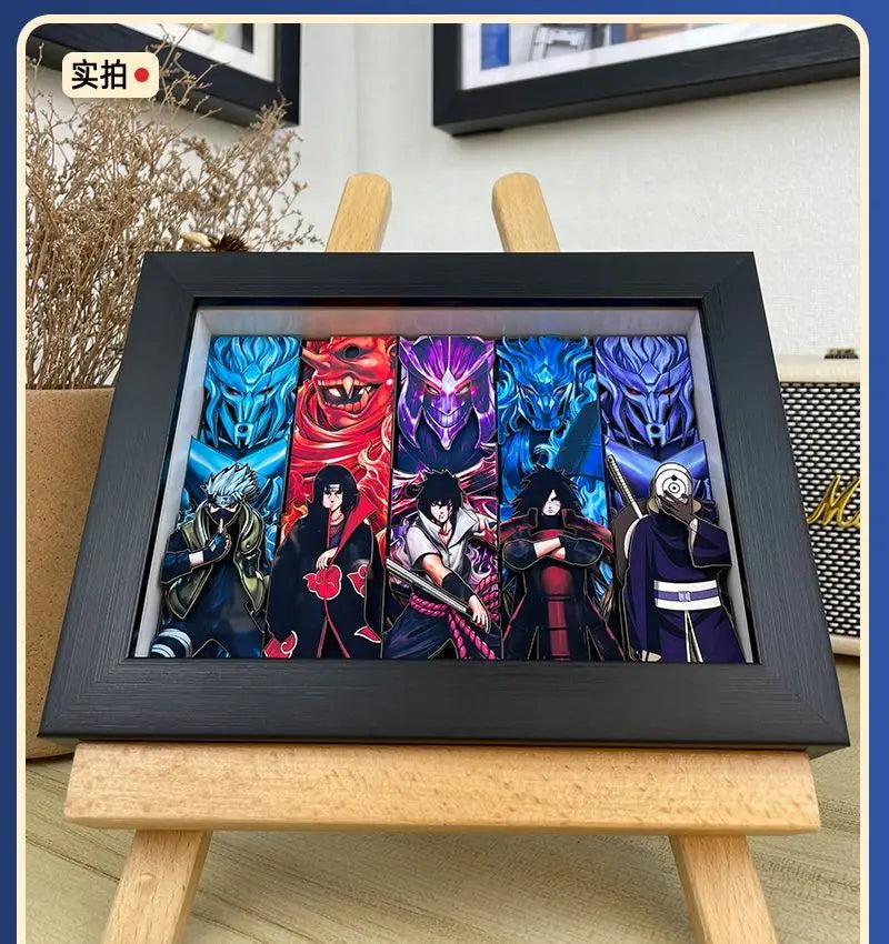 3D Anime Ninja Art Painting