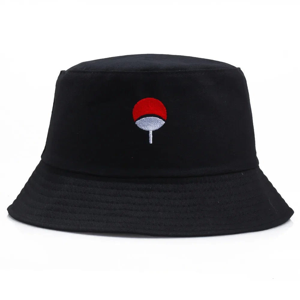 Red Cloud Print Bucket Hat