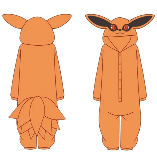 Nine-Tailed Fox Kigurumi Onesie