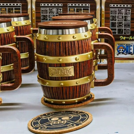 Pirate’s Brew Barrel – Grand Line Tankard Mug