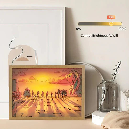 One Piece Light Box Art