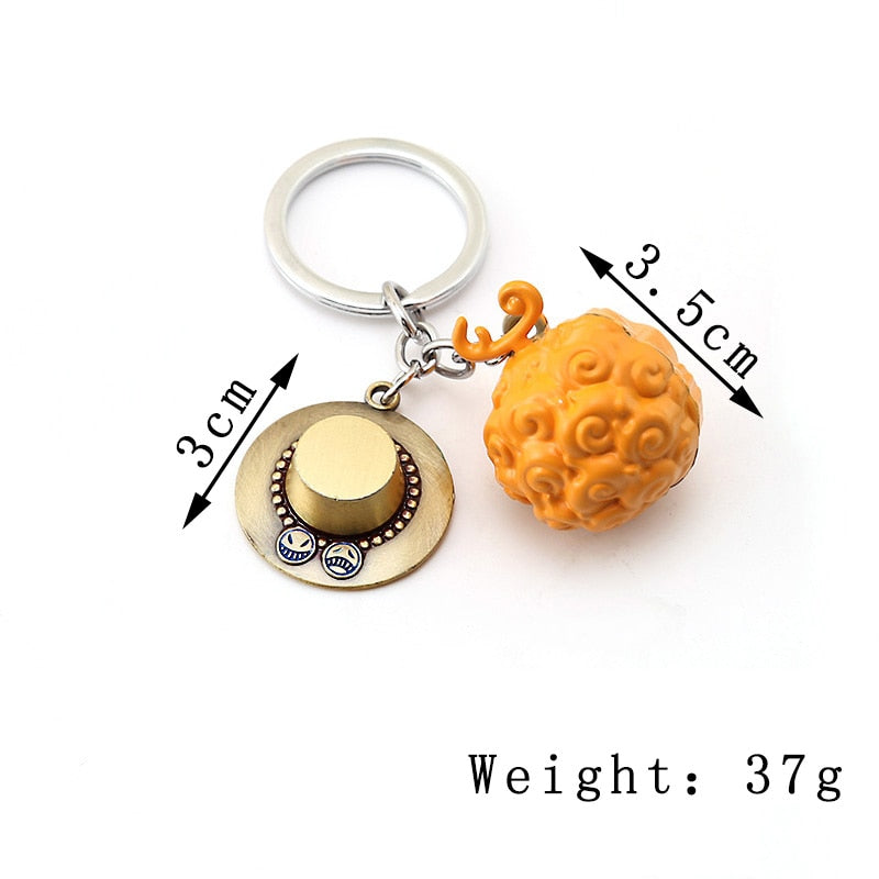 Cursed Sea Fruit Keychains