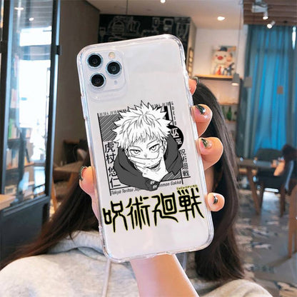 jujutsu kaisen cute phone case