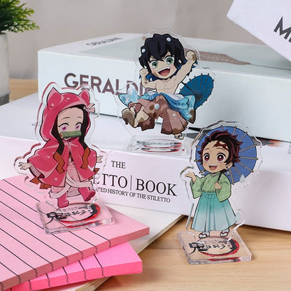 Demon slayer desk figures
