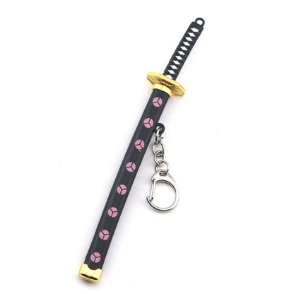Zoro swords keychain