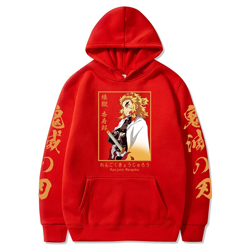 Flame Crest Hoodie – Hashira’s Training Sweatshirt