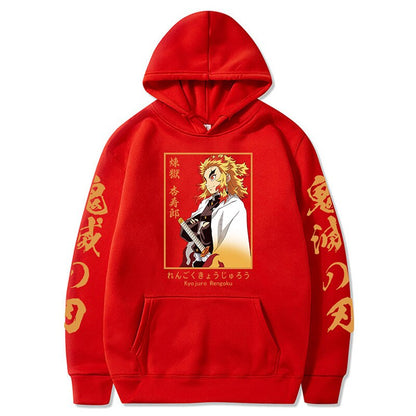 Flame Crest Hoodie – Hashira’s Training Sweatshirt