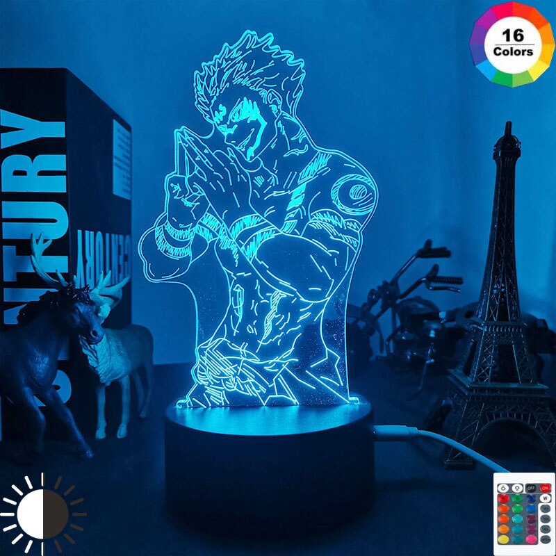 Ryomen Sukuna Led Lamp