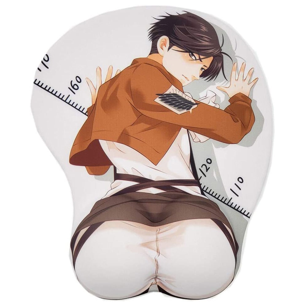 Tactical Anime Wrist Rest Mousepad