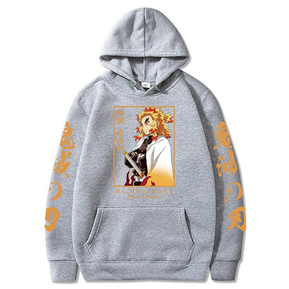 Flame Crest Hoodie – Hashira’s Training Sweatshirt