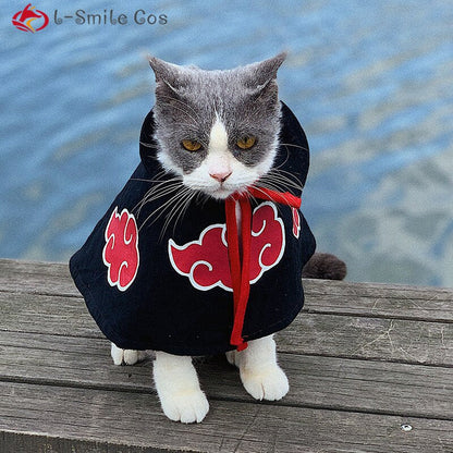 Crimson Cloud Pet Cape