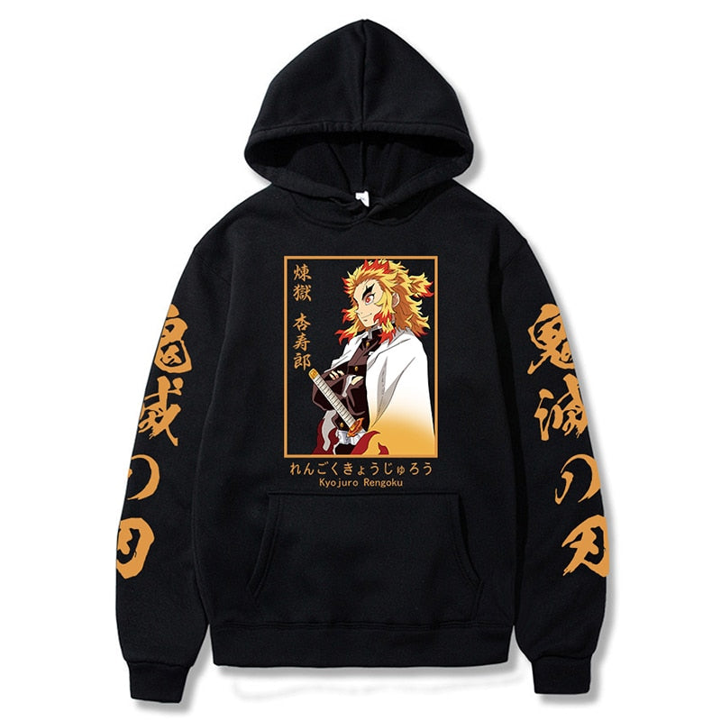 Flame Crest Hoodie – Hashira’s Training Sweatshirt