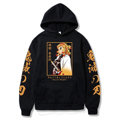 Flame Crest Hoodie – Hashira’s Training Sweatshirt