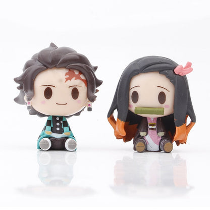 Demon Slayer 4ST Cute Figure Set