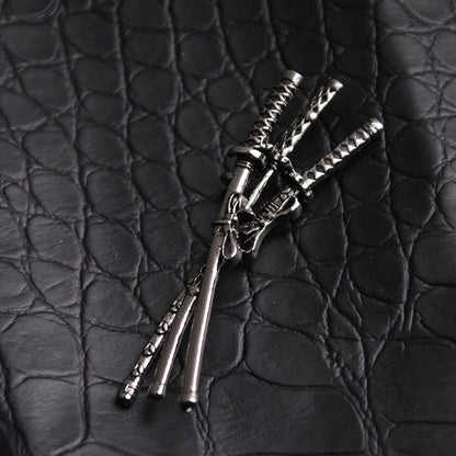 Tri-Blade Warrior Necklace