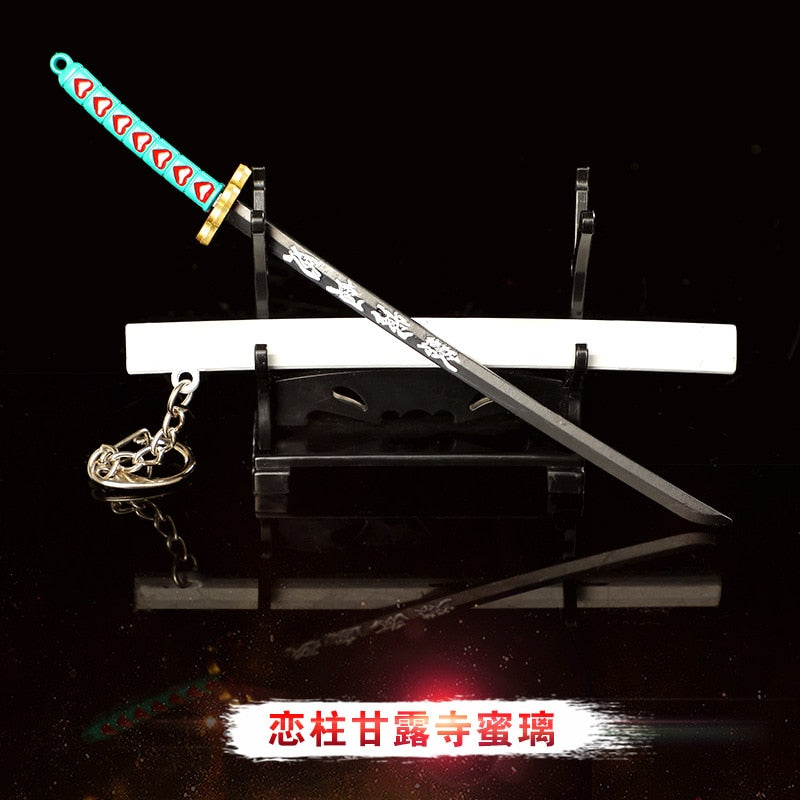 Demon slayer sword keychaines