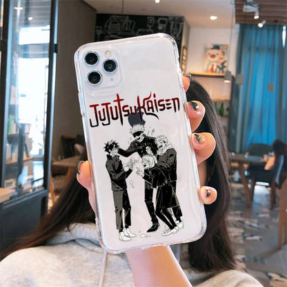 jujutsu kaisen cute phone case