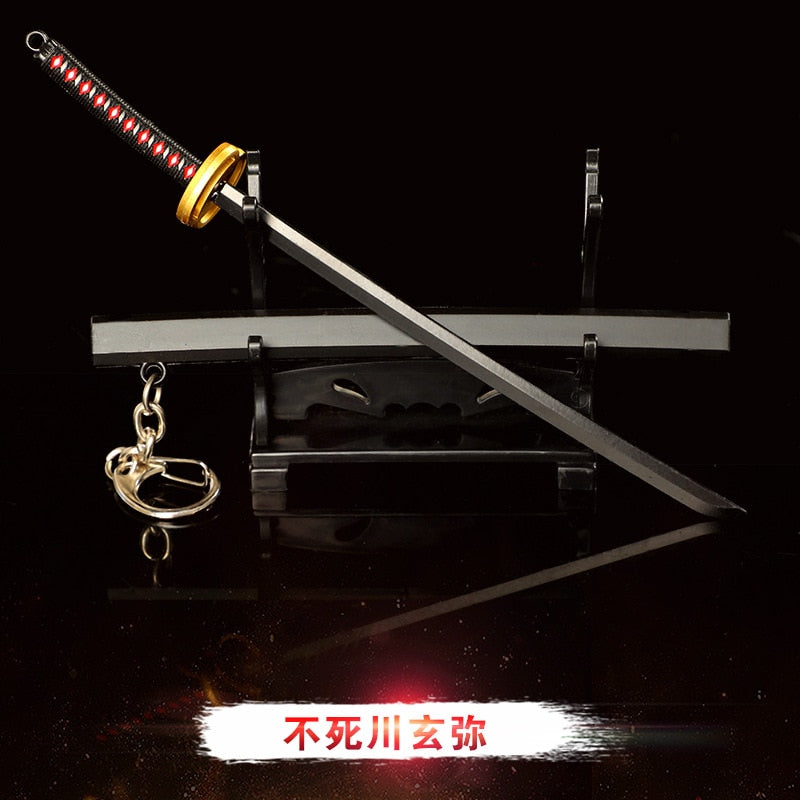 Demon slayer sword keychaines