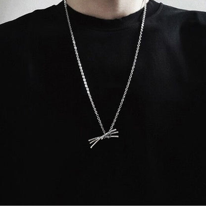 Tri-Blade Warrior Necklace