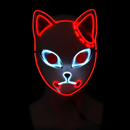 Demon slayer led masks