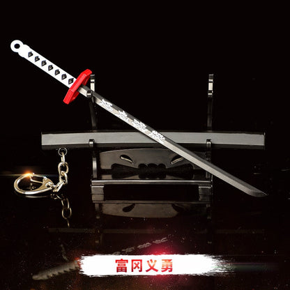 Demon slayer sword keychaines