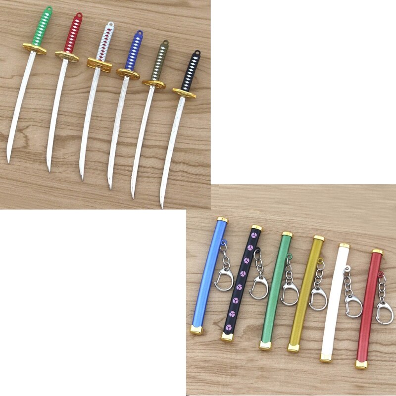 Zoro swords keychain