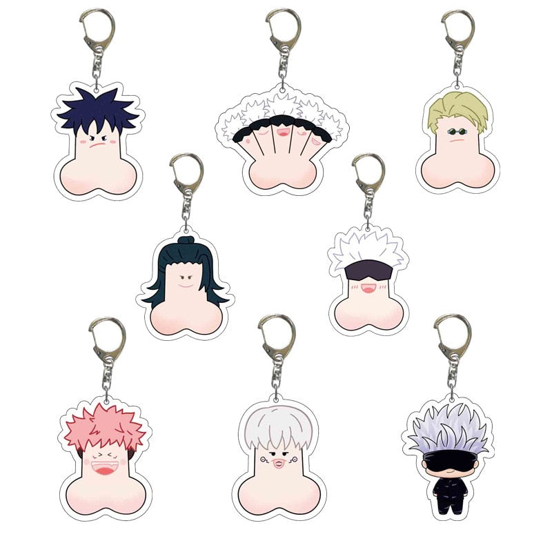Funny Jujutsu Kaisen Keychains