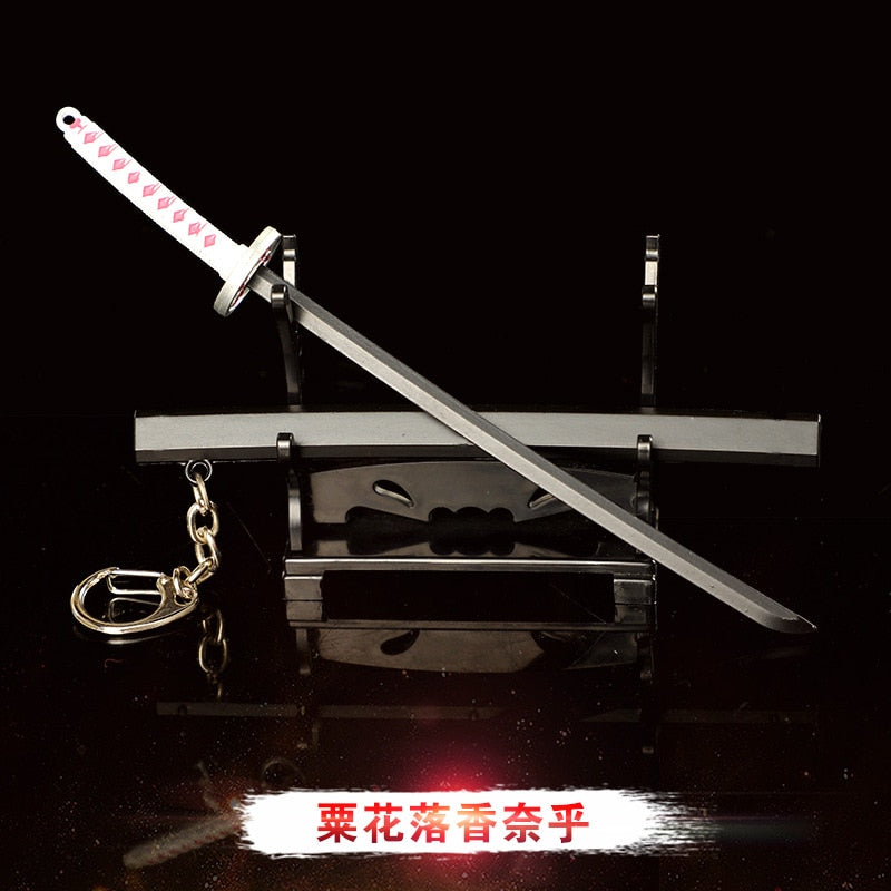 Demon slayer sword keychaines